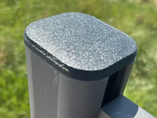 Abdeckkappe für WPC Sichtschutzzaun