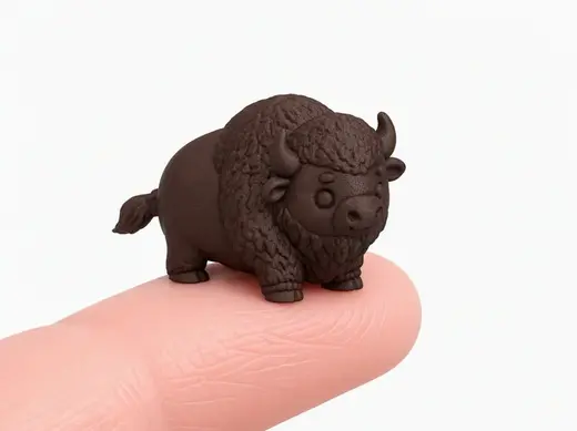 Blob Chubby Animal Series - #72 Bison