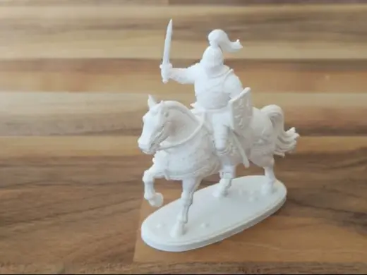 Knight on a horse