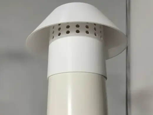 80mm管子的顶部防尘防水罩空气新风系统可以用