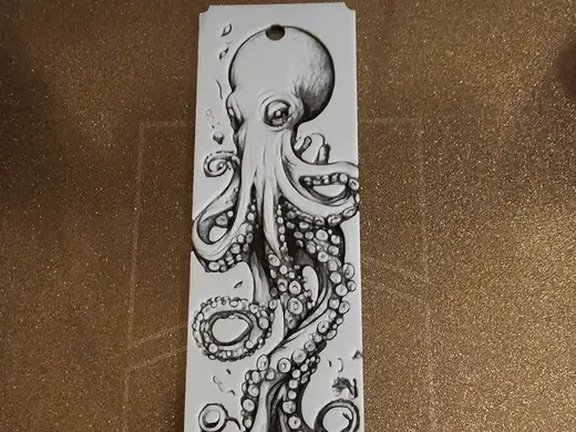 Octopus in the sea Bookmark