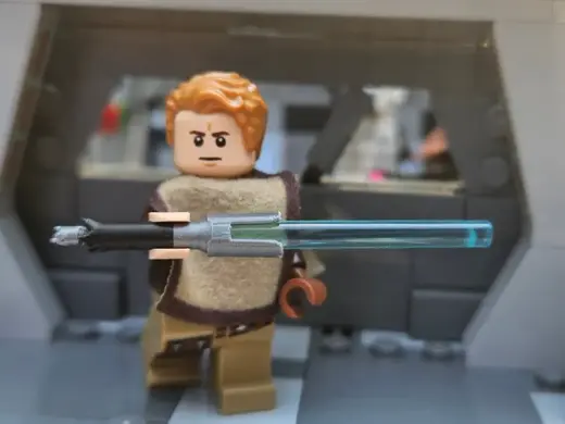 Cal Kestis Lightsaber for Minifig V2