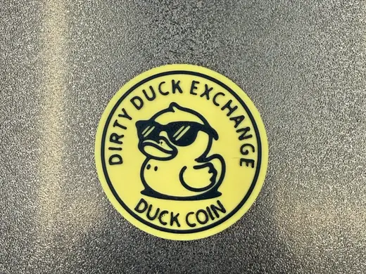 DIRTY DUCK EXCHANGE QTY 5 DUCK COIN