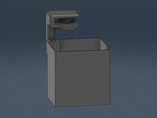 Under-Desk Swivel & Removable Storage (A1 Mini ++)