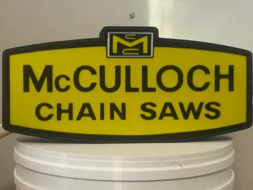 Vintage McCulloch Lightbox