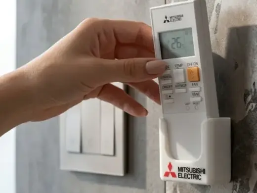 Support télecommande clim Mitsubishi AEH25A