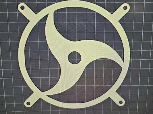 naruto itachi sharingan 120mm pc fan grill