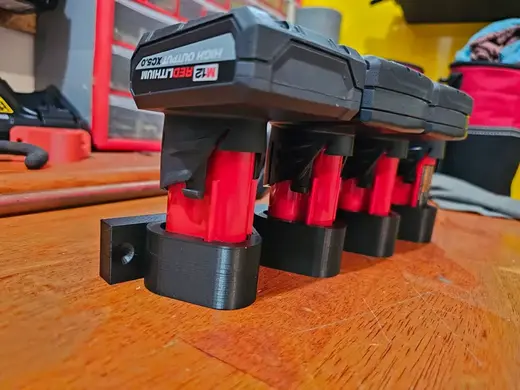 Milwaukee M12 Battery Wall Mount