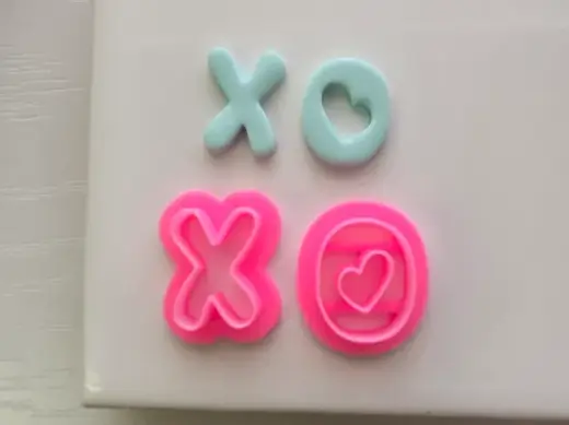 X and O Clay Cutters