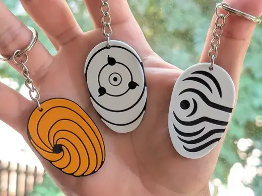Obito Mask - Keychain Set