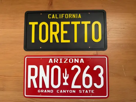 Fast and Furious License Plates