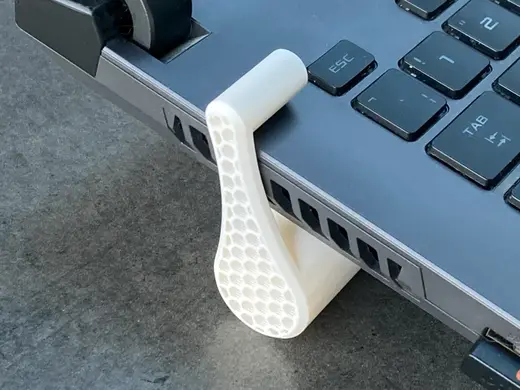 Laptop Riser Feet – Minimal Rear Lift - Version 2