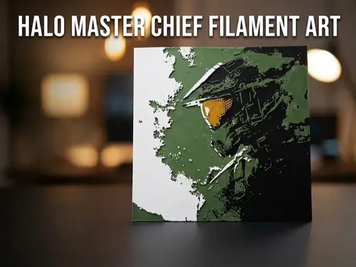 Halo Master Chief Filament Art