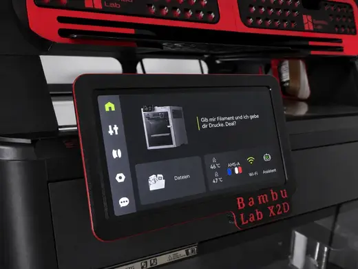 X2D Blende Display