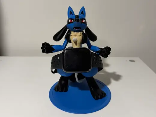Lucario Apple Watch Charger Stand