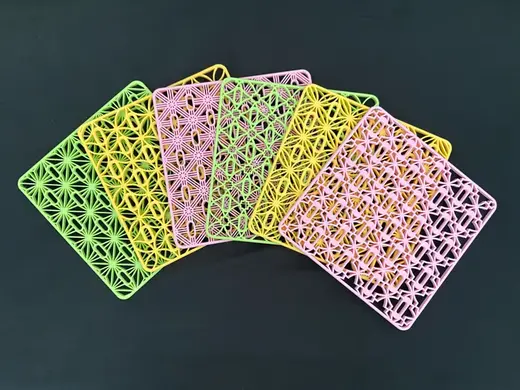 SKÅDIS-compatible Kumiko pegboard (for A1 mini)