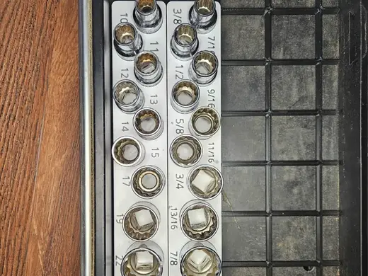 Pittsburgh 1/2" Socket Set - Metric - Gridfinity