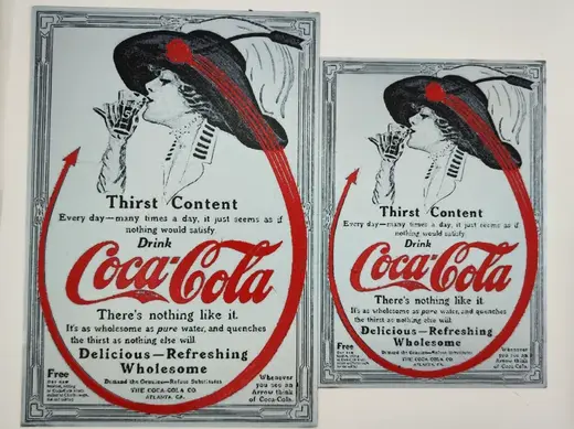 Coca cola Vintage advertising 1