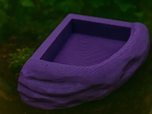Corner Rock Like Bowl or Water dish