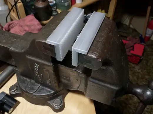 Magnetic Bench Vise Soft Jaws - Columbian No. 604