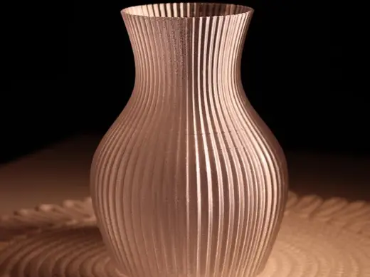 Modern Spiral Vase – Decorative 3D Print Design
