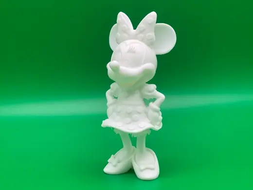 Minnie Mouse Cartoon Painting