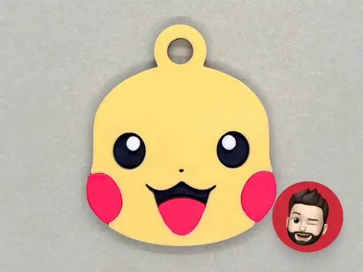 Pokemon Pikachu keychain