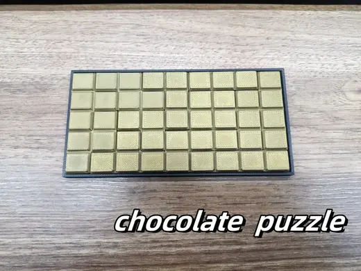 巧克力拼图puzzle(七级难度)