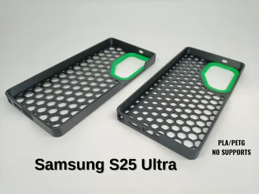 Samsung S25 Ultra HEX case (two designs)