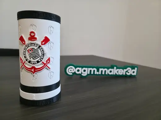 Porta Garrafa e Latão do Corinthians