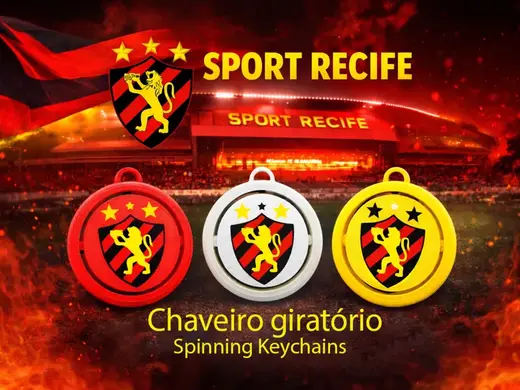 Sport Club do Recife Chaveiro Giratório Brasil