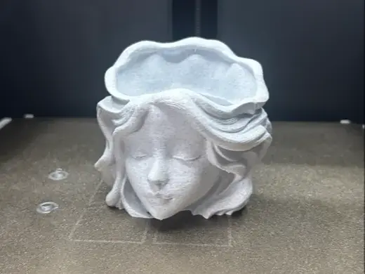 Aesthetic Sleeping Girl Head Pot