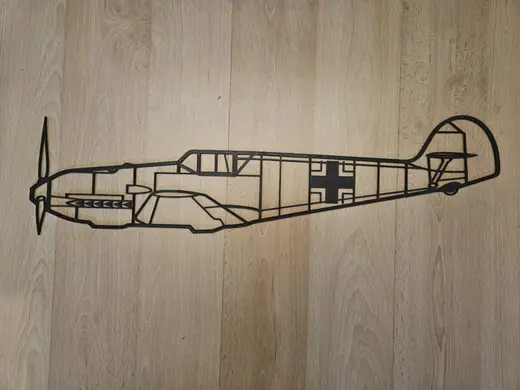 Aircraft Wallart Series Bf109 (Large)