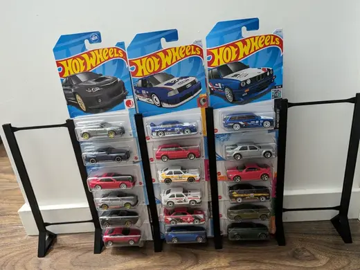 Dia Cast 1/64 car models display - stack up 6 high