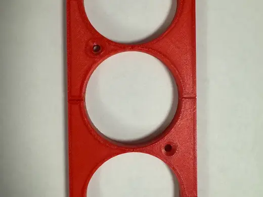 Triple Bohrschablone für Unterputzdosen