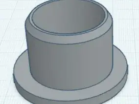 End cap for PVC pipe internal size 32mm