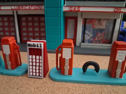 1950's Gas Station Oil Rack - O Gauge