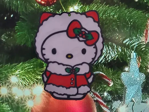 Hello Kitty Christmas Ornament