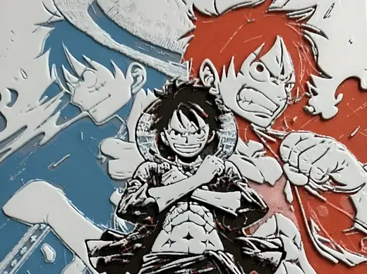 OnePiece Manga Luffy Hueforge