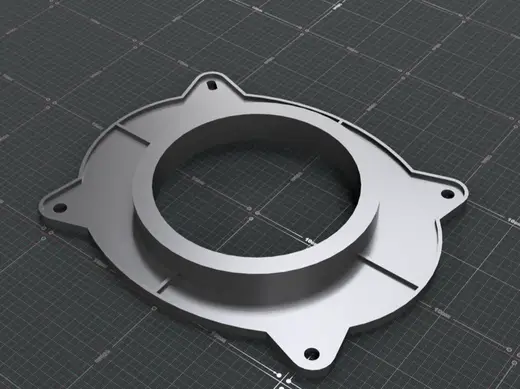 Toyota 6x9 to 6.5" speaker Adapter (strong)