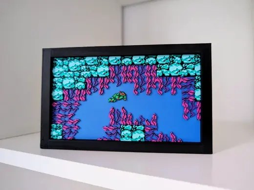 Teenage Mutant Ninja Turtles Water Level Wall Art