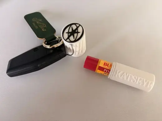 KATSEYE Lip Balm/Lip Gloss Keychain
