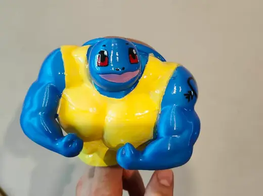 Squirtle Strongman - car/tow hook cover