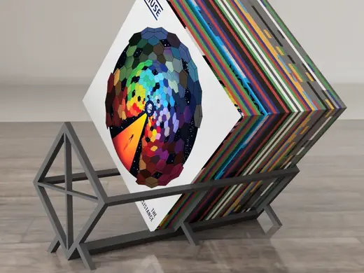 Diamond - A Modular Vinyl Record Display Rack