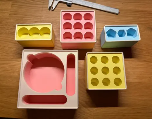 Gridfinity Custom Makeup Bins #HappyWifeHappyLife