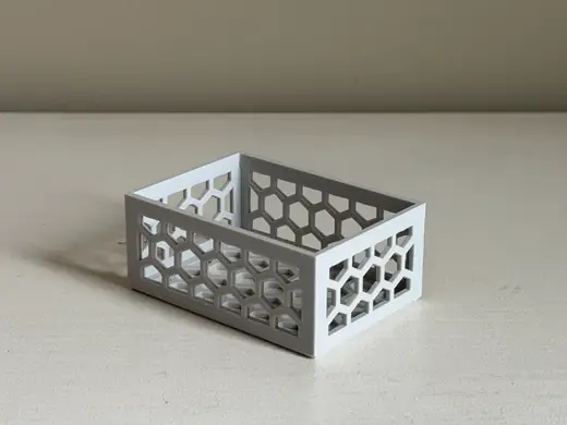 Honeycomb Storage Box (with Fusion360 F3D File)