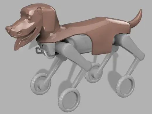 CyberHound Shell/Skin for Rover X1 Robot Dog