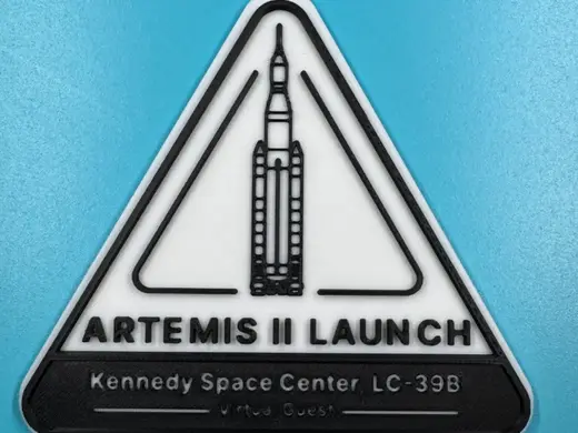 Artemis II Launch Virtual Guest Stamp