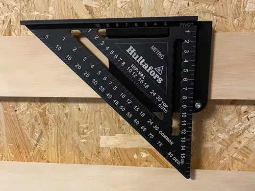 French Cleat Hultafors Rafter Square Holder