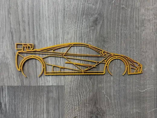 McLaren F1 GTR (1995) Silhouette